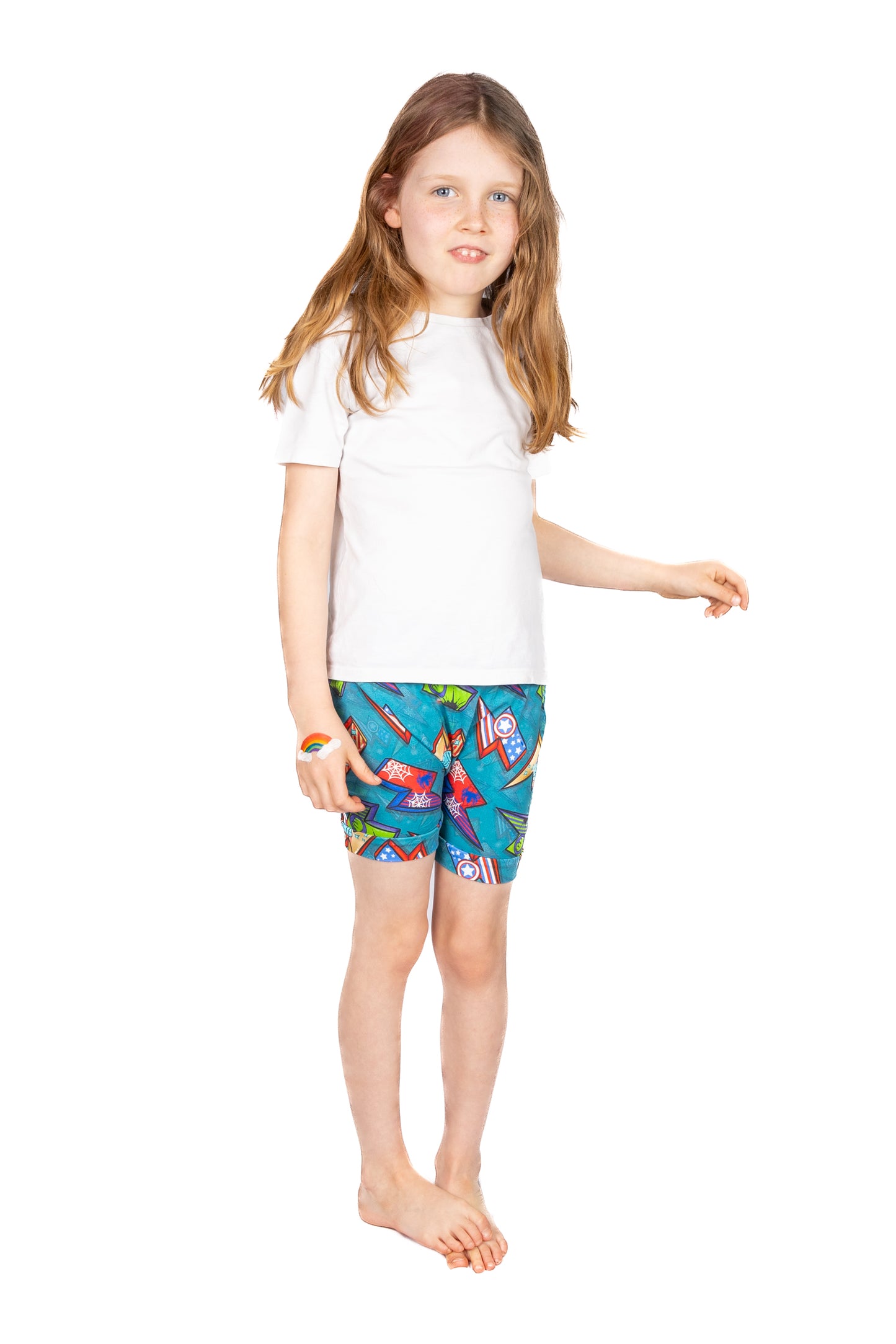 Kids Shorts (Superheros)