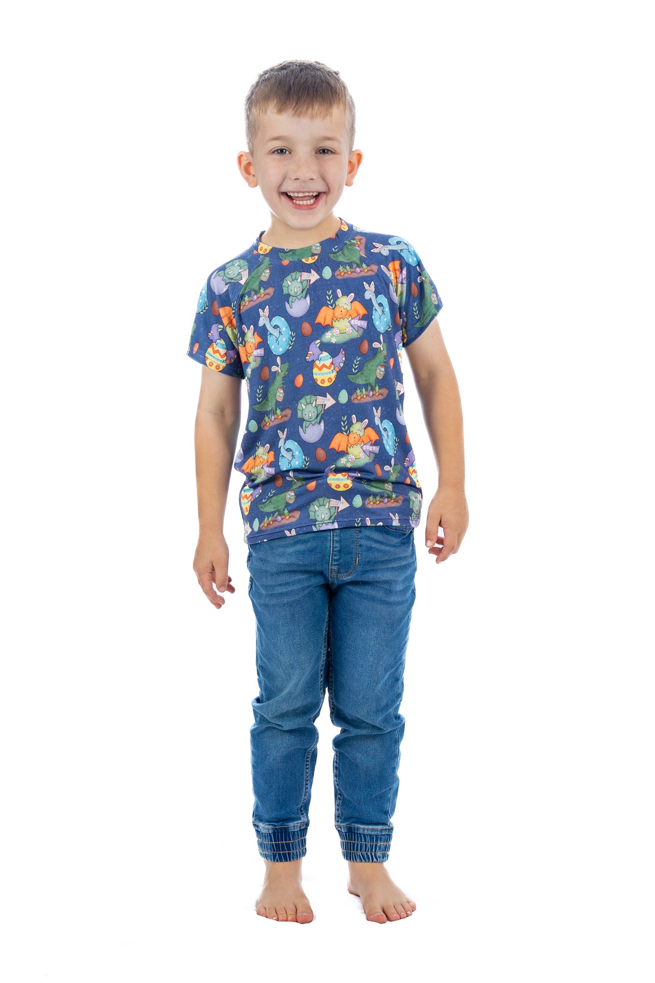 Easter Dinos - Tees/Two Piece Pajamas